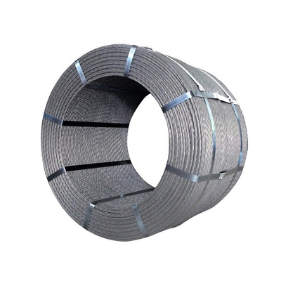 1860MPa High Tensile 7 Wire Strand Galvanized 12.7mm PC Steel Strand