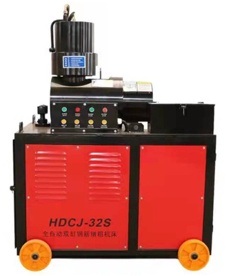 Single Cylinder 40mm Rebar Upsetting Machine 7.5kw Rebar Threading Machine