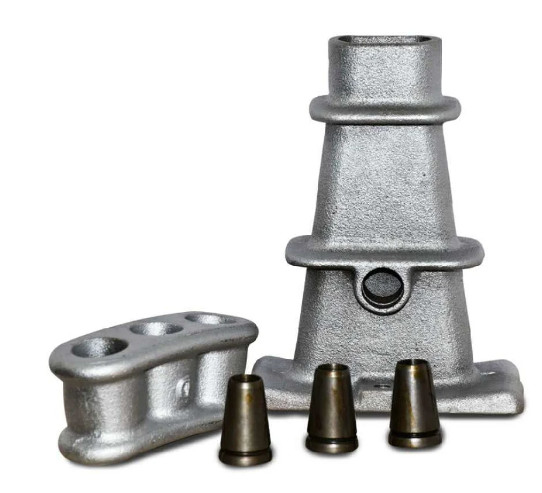 S2 S3 S4 S5 Holes Anchor Block Anchor Accessories 15.2mm PC Strand Flat Anchor Block