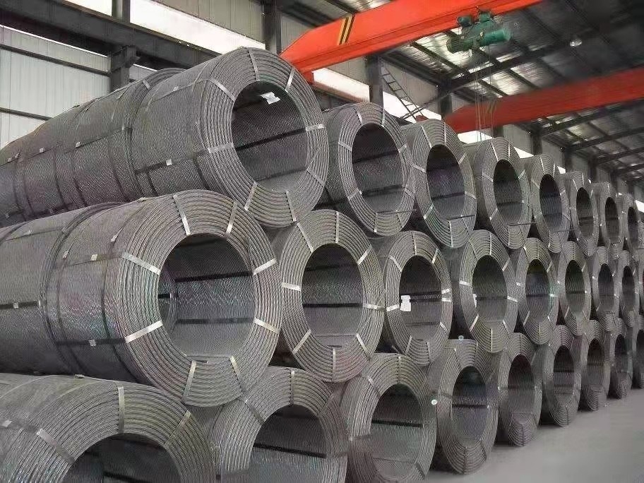 1860MPa High Tensile 7 Wire Strand Galvanized 12.7mm PC Steel Strand