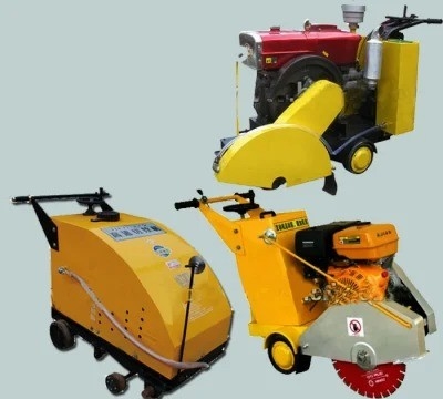 Gasoline Pavement Saw Cutting Machine 8.5kw 10kw Concrete Road Cutter