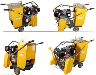 Gasoline Pavement Saw Cutting Machine 8.5kw 10kw Concrete Road Cutter
