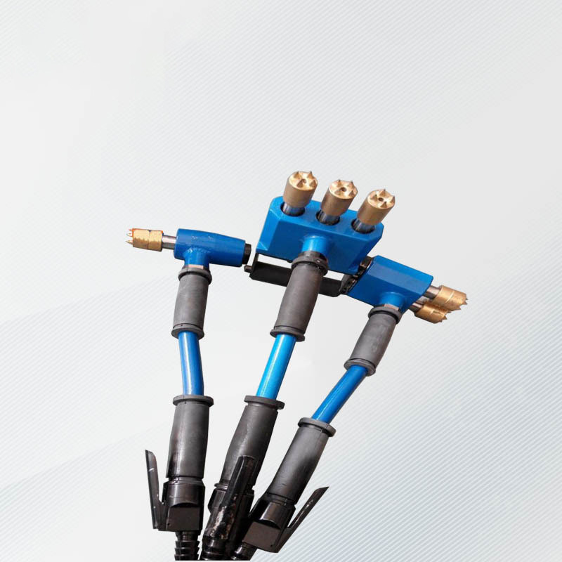 Pneumatic Hand Held Concrete Floor Scabbler Multiple Tungsten Heads