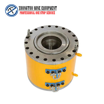 Yellow Bridge Construction Machine Multi PC Strands Powered Post Tension Jack