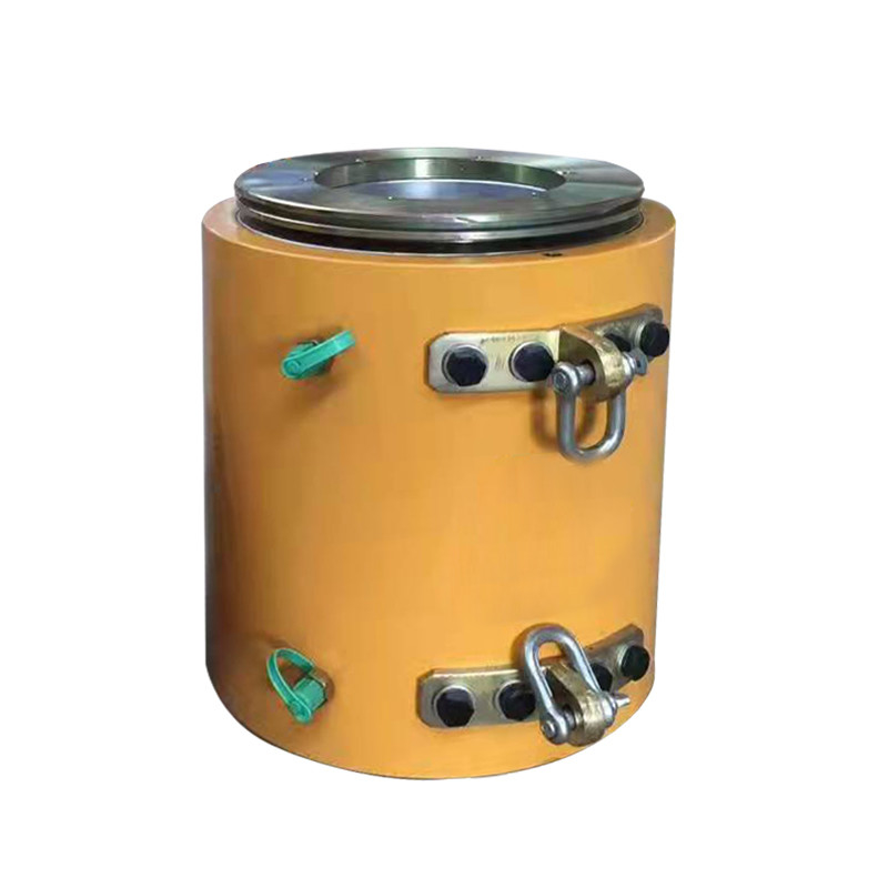 YDC Types Stressing Hydraulic Hollow Core Jack Multi Strand Post Tensioning Jack