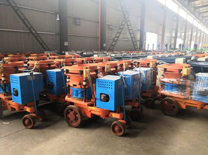 Construction Engineering Cement Spraying Machine Slope Support Concrete Shotcrete Pump
