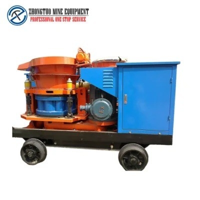 Economical Practical Small Concrete Shotcrete Pump 1400mm Feeding Height