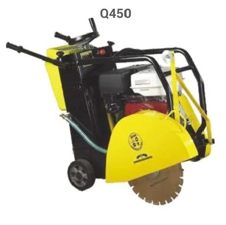 Pavement Diesel Concrete Cutting Machine 180-200mm Depth Road Saw Cutting Machine