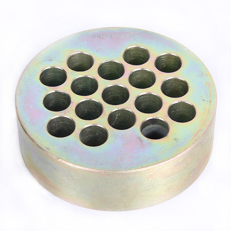 Multi Strands Anchor Heads Wedge Plates Anchor Accessories For 15.7mm PC Strand