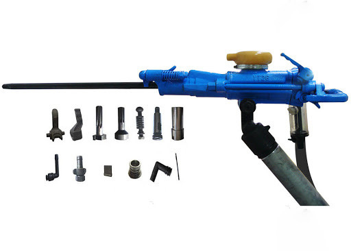 Dia 50mm Mine Blast Hole Drill Pneumatic Mountain Air Leg Rock Drill