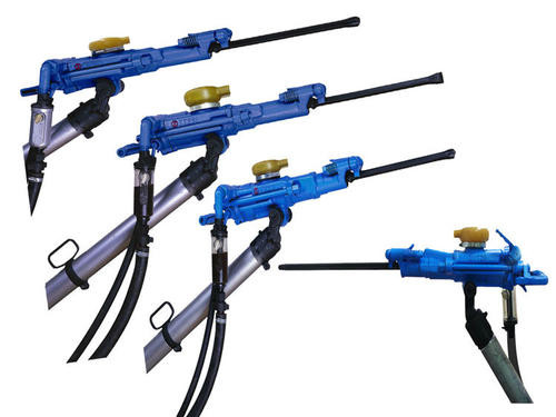5m Depth YT28 Handheld Air Leg Rock Drill Mine Pneumatic Rock Drill