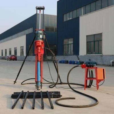 Pneumatic Mining DTH Drilling Rig Machine Small Rotary Rig