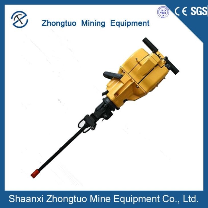 Portable Handle Yn27c Internal Combustion Rock Drill 250mm/Min