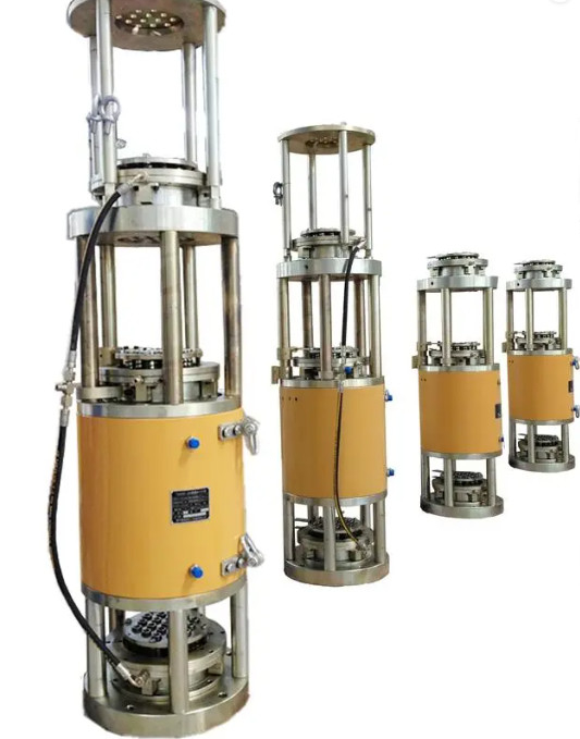 500mm Cylinder Stroke 600 Ton Hydraulic Strand Jack With Synchronous Lifting System