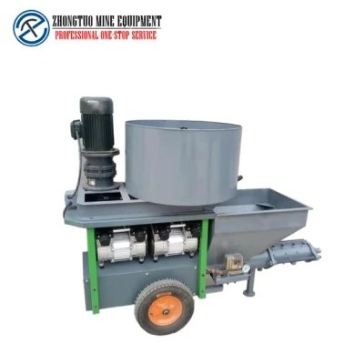 3M3/H Mine Mortar Spraying Machine Multifunctional Powder Wall Cement Machine