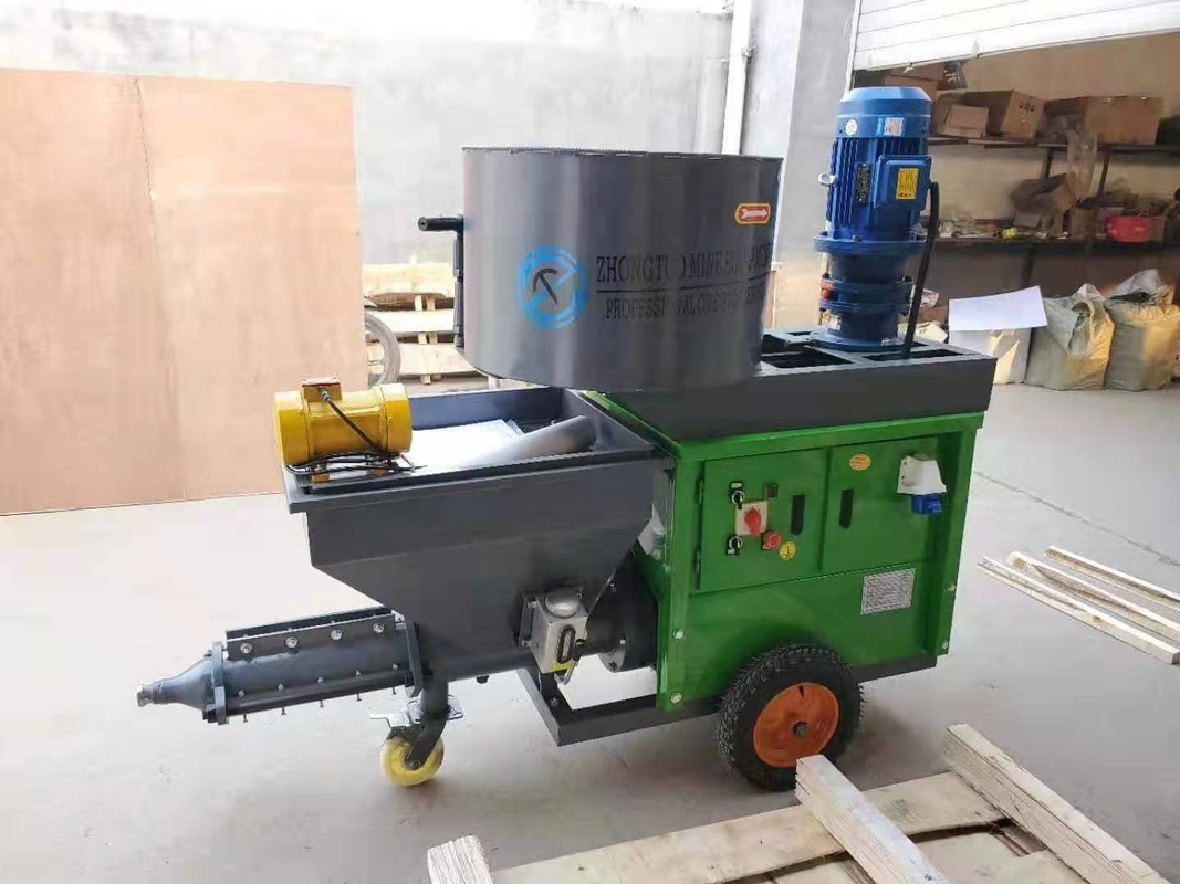 Small Multifunctional Mortar Spraying Machine Wall Cement Machine With Mixer
