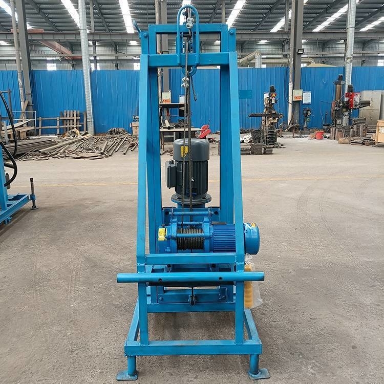 Electric Motor Diesel Water Well Drilling Rig Machine