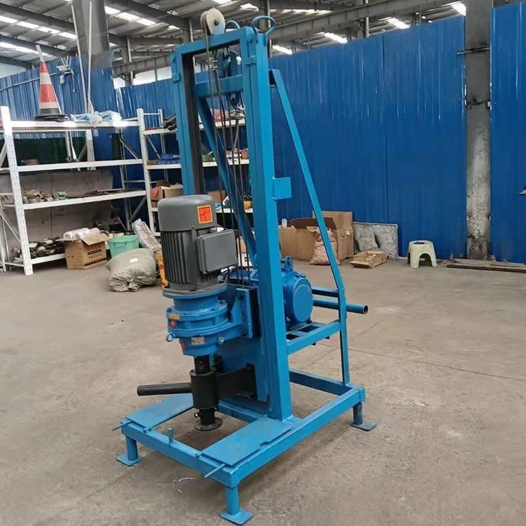 Electric Motor Diesel Water Well Drilling Rig Machine