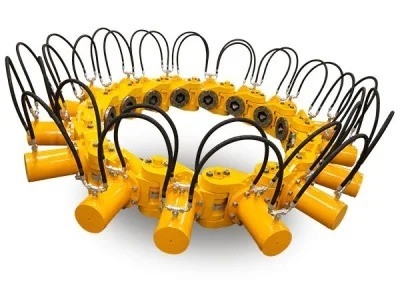 4-18 Module Heavy Duty Pile Breaker Machine With Excavator Mounted