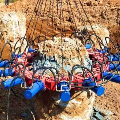 10 Module Pile Breaker Machine Concrete Pile Head Cutter For Construction Machine