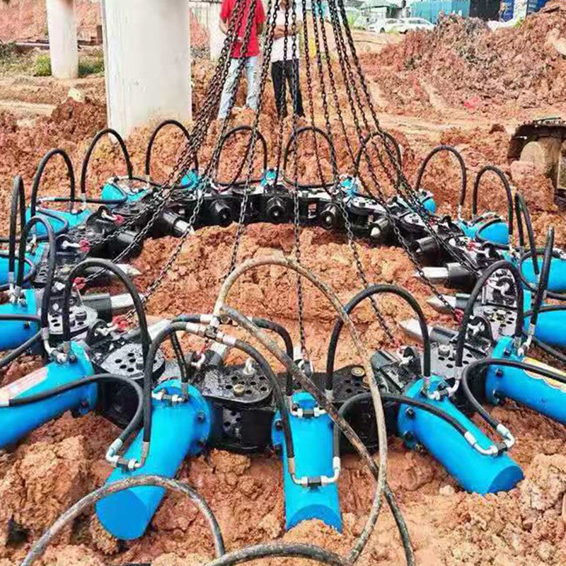 20T To 40T Excavator Hydraulic Pile Breaking Machine Low Noise