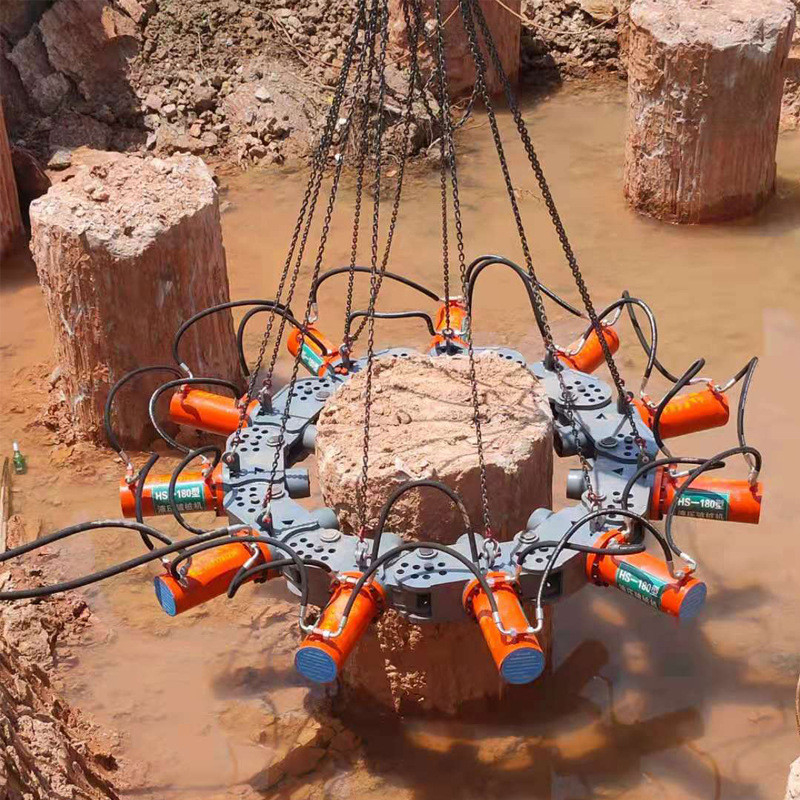 20T To 40T Excavator Hydraulic Pile Breaking Machine Low Noise