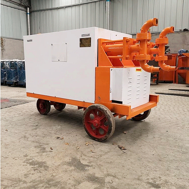 Electric High Pressure Cement Grouting Pump Double Cylinder Liquid Grout Pump