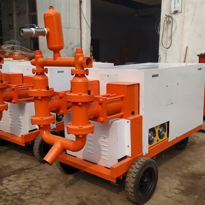 38mm Suction Port Electric Cement Spraying Machine High Pressure Hydraulic Grout Pump