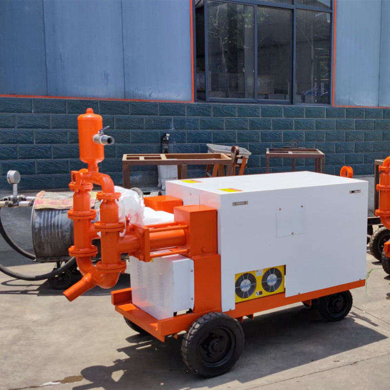 38mm Suction Port Electric Cement Spraying Machine High Pressure Hydraulic Grout Pump