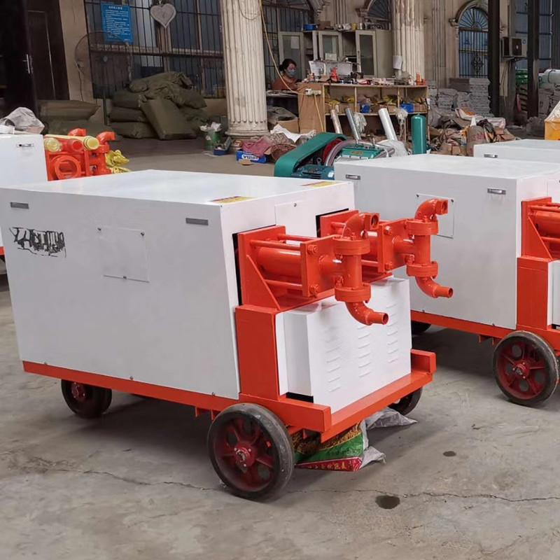 38mm Suction Port Electric Cement Spraying Machine High Pressure Hydraulic Grout Pump