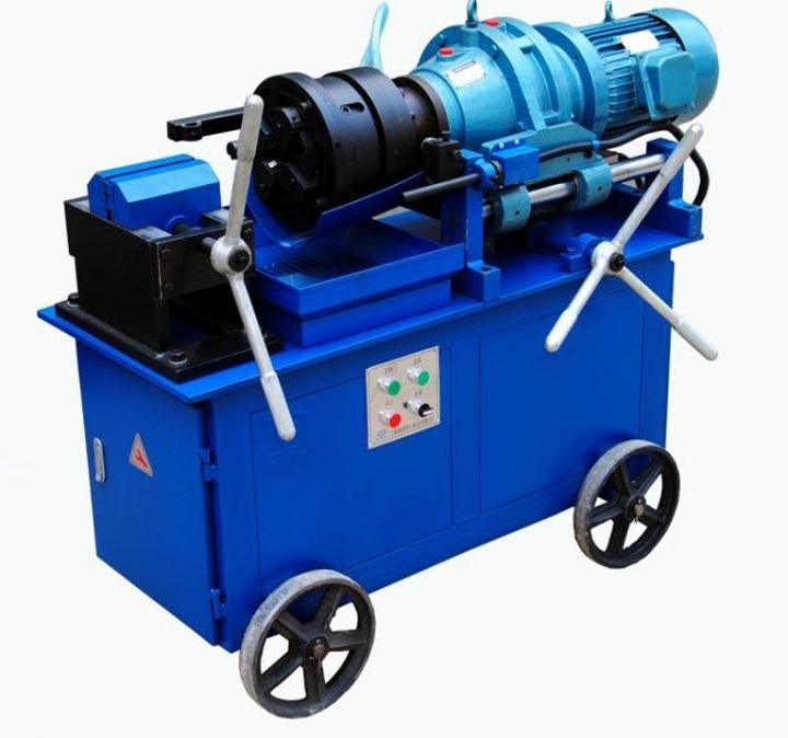 Auto Flat Die Hydraulic Rebar Processing Machine Screw Rebar Thread Rolling Machine