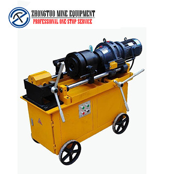 Auto Flat Die Hydraulic Rebar Processing Machine Screw Rebar Thread Rolling Machine