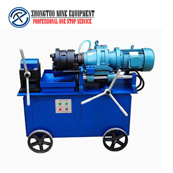 Auto Flat Die Hydraulic Rebar Processing Machine Screw Rebar Thread Rolling Machine