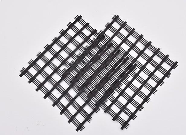 Fiberglass Asphalt Reinforcement Geogrid Machine Mesh High Tensile Strength
