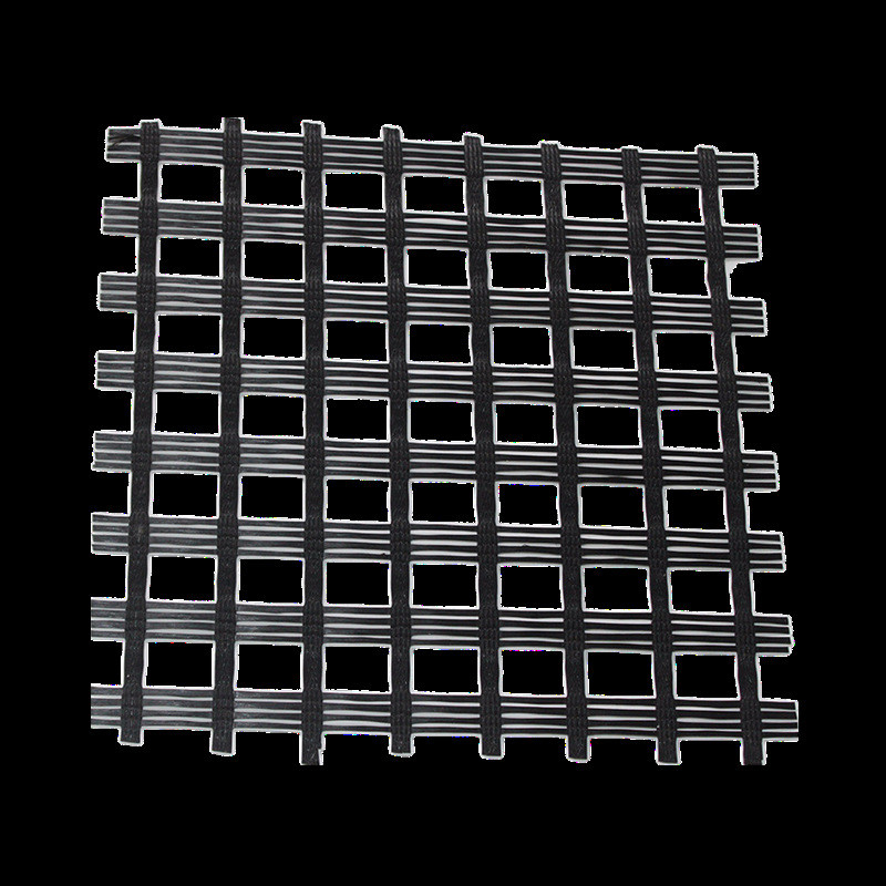 Fiberglass Asphalt Reinforcement Geogrid Machine Mesh High Tensile Strength