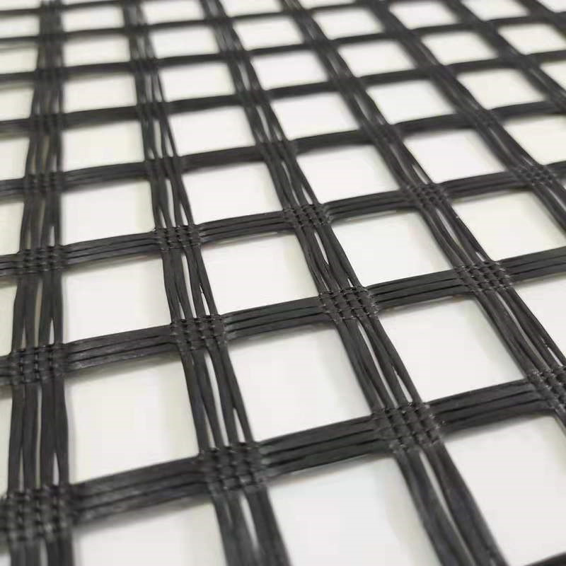 Geosynthetic Steel Plastic Composite Geogrid Driveway Geogrid For Road
