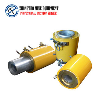 Multi PC Strand Electric Hydraulic Jack Bridge Building Hydraulic Jack For Prestressing