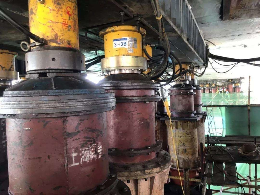Prestressing Post Tension Multi Strand Stressing Hydraulic Jack