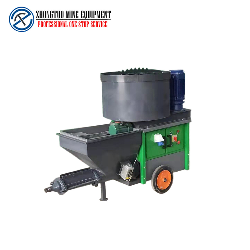 Concrete Pump Fireproof Cement Painting Shotcrete Machine