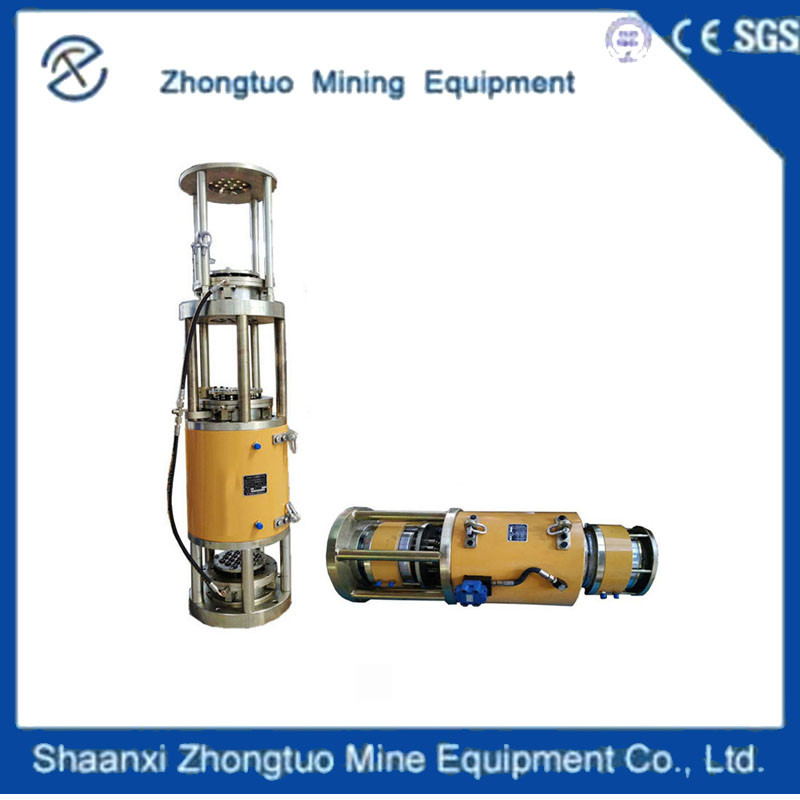 600T Hydraulic Strand Jack With Synchronous Lifting System For Hoisting Steel Structures Bridges Platforms
