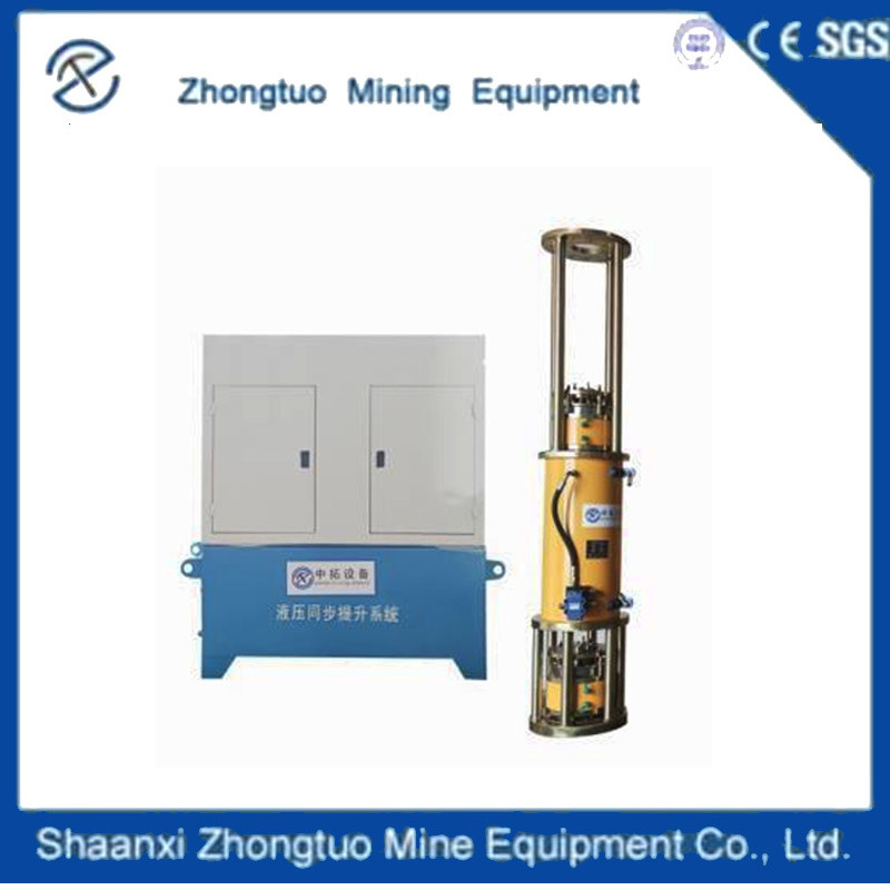 600T Hydraulic Strand Jack With Synchronous Lifting System For Hoisting Steel Structures Bridges Platforms