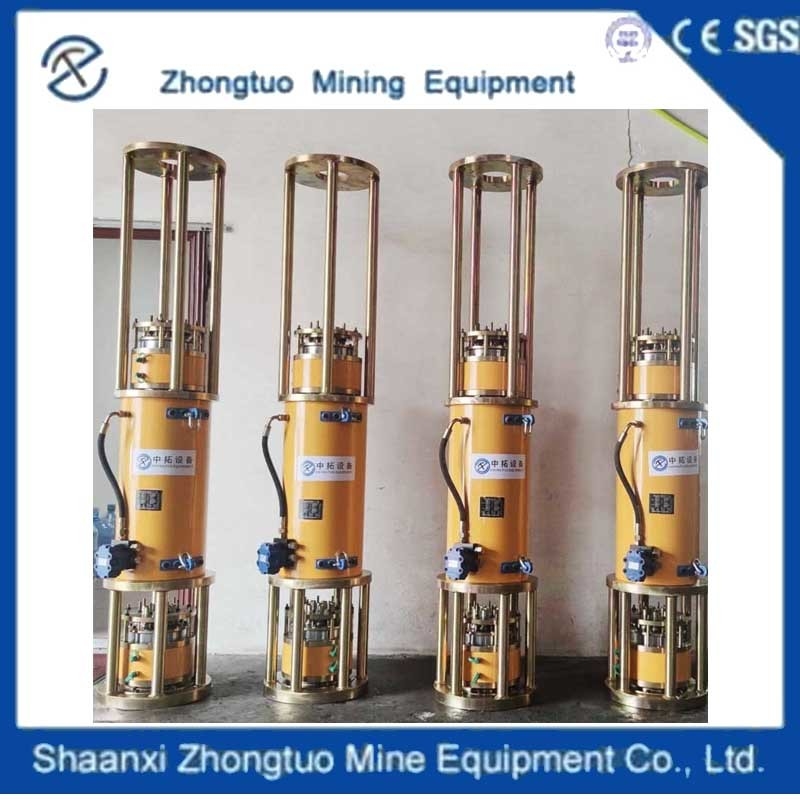 600T Hydraulic Strand Jack With Synchronous Lifting System For Hoisting Steel Structures Bridges Platforms