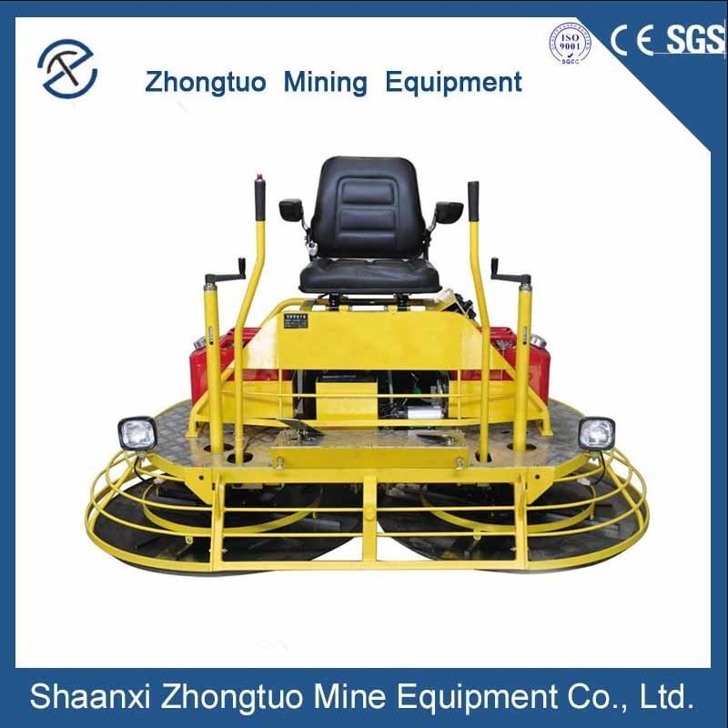 Concrete Trowel Cement Floor Polishing Seat-Driven Machine Double Disc Electric Starting Engine 1910*1030mm