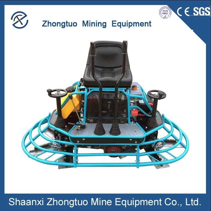 Concrete Trowel Cement Floor Polishing Seat-Driven Machine Double Disc Electric Starting Engine 1910*1030mm
