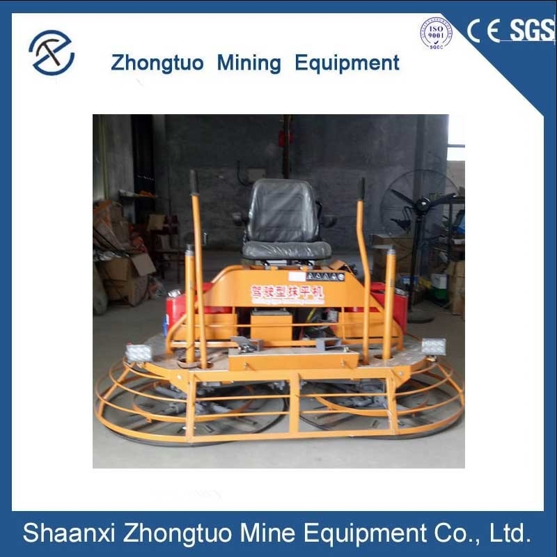 Concrete Trowel Cement Floor Polishing Seat-Driven Machine Double Disc Electric Starting Engine 1910*1030mm
