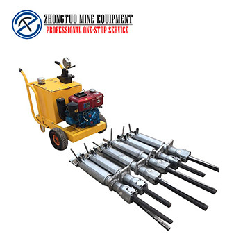 ZT-450 Hydraulic Rock Splitter and Power Units Rock Splitter Machine For  Rock Breaking Like Darda Splitter