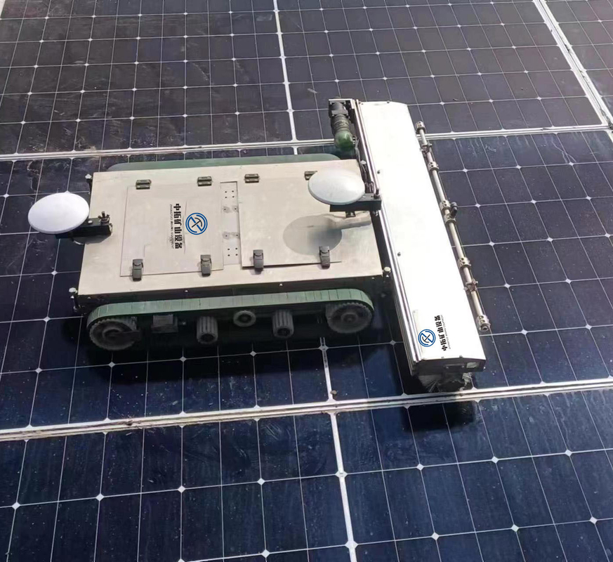 New good quality efficient  clean without dead spots solar cleaning machine