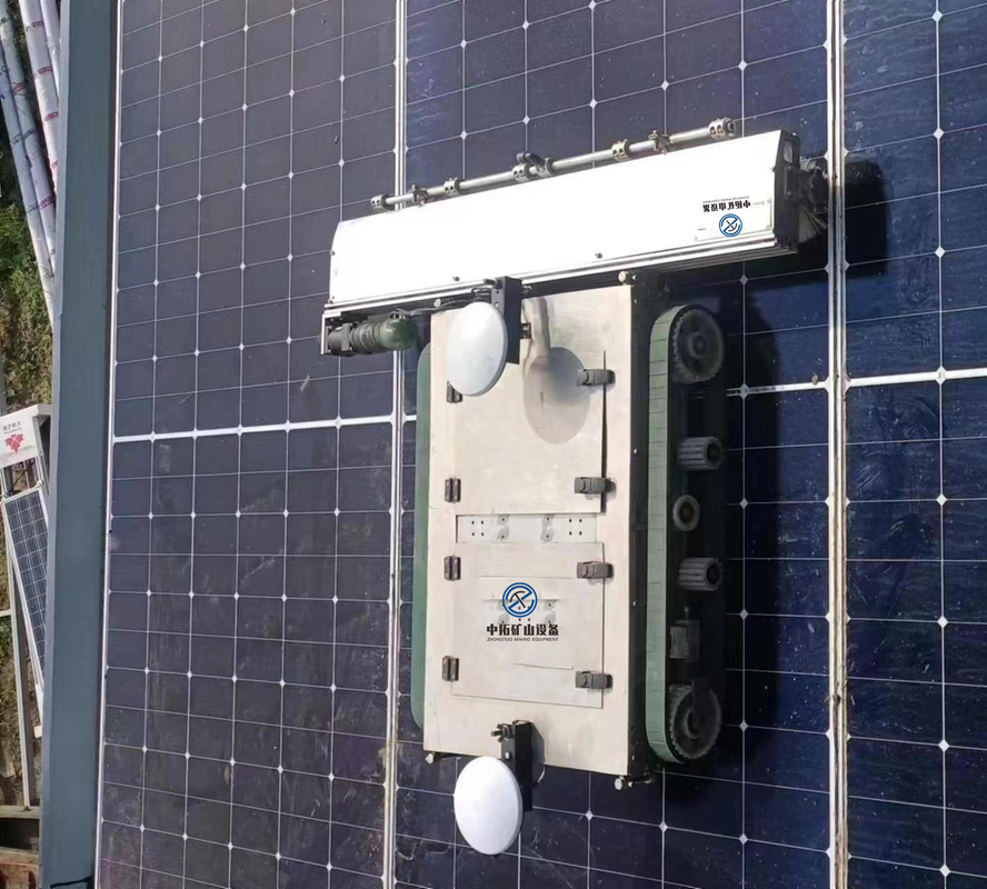 New portable photovoltaic clean hight efficient solar robot