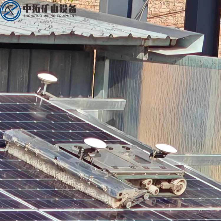 New portable photovoltaic clean hight efficient solar robot