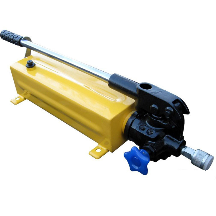Portable Manual Hydraulic Pump Ultra High Pressure Dual Speed Design Manual Pump
